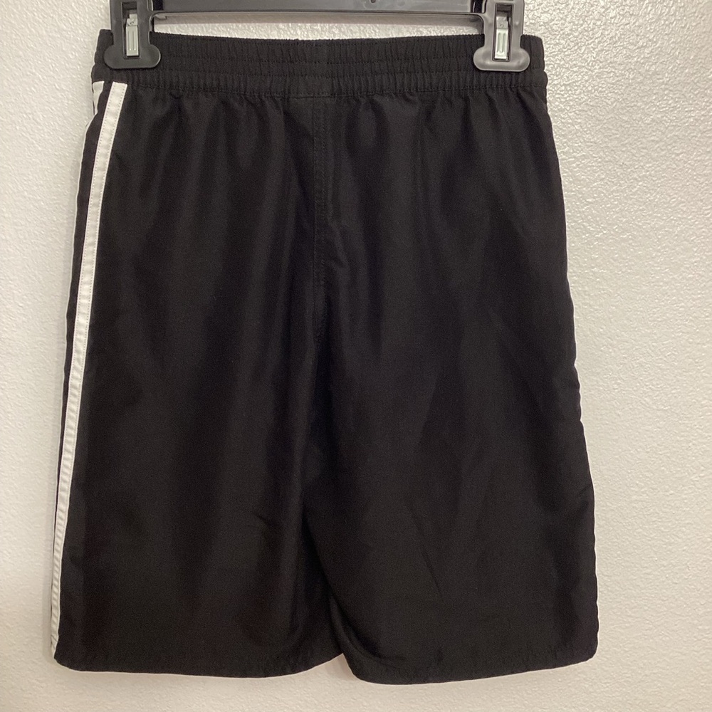 Adidas Black Swim Trunks with Drawstring Waistband - Picture 2 of 4